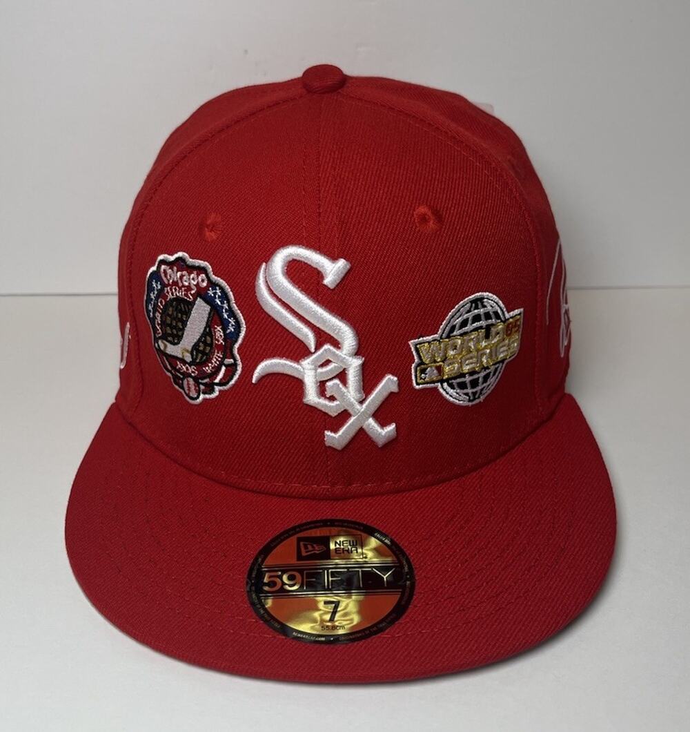 New Era 59FIFTY Chicago White Sox 2005 World Series Champions Fitted Hat Size 7